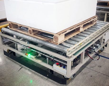Xe tự hàng AGV tải palette