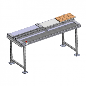 Thiết kế băng tải roller nhựa