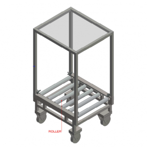 Xe trolley có roller chuyên dụng