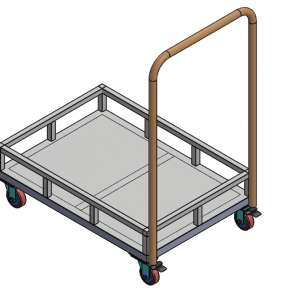Xe trolley đẩy hàng