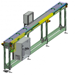 Thiết kế băng tải roller inox